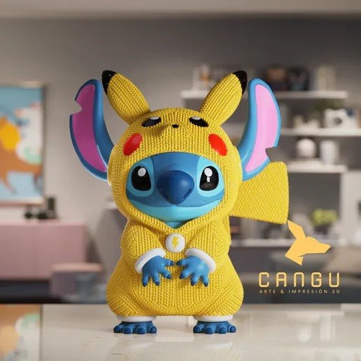 STITCH PIKACHU CROCHET