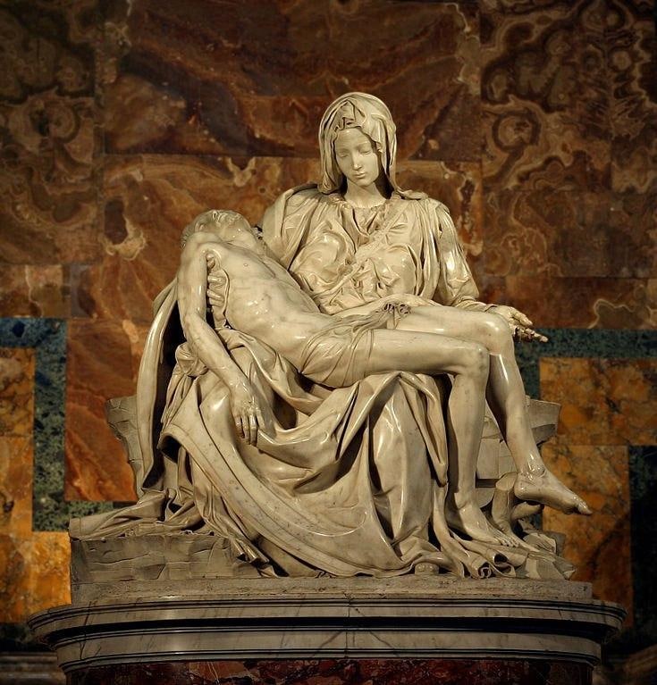 Pieta in St Peter