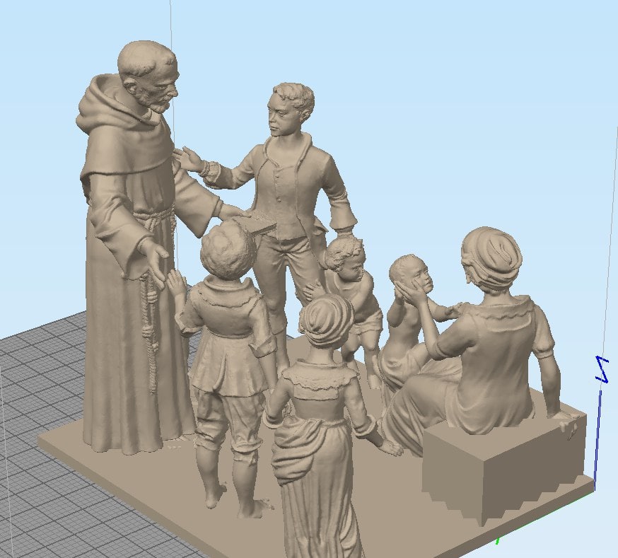 Saint Anthony diorama