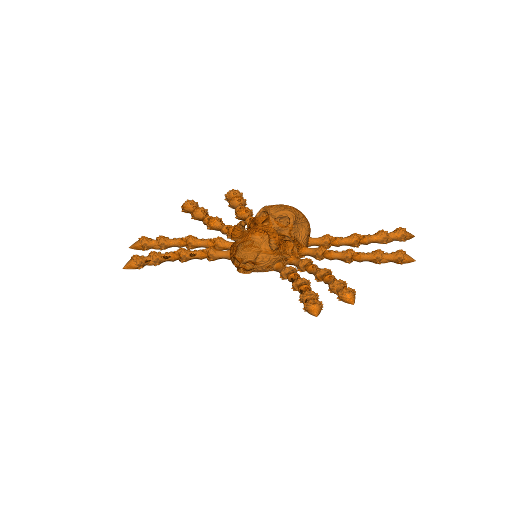 Aranha Rei Articulada