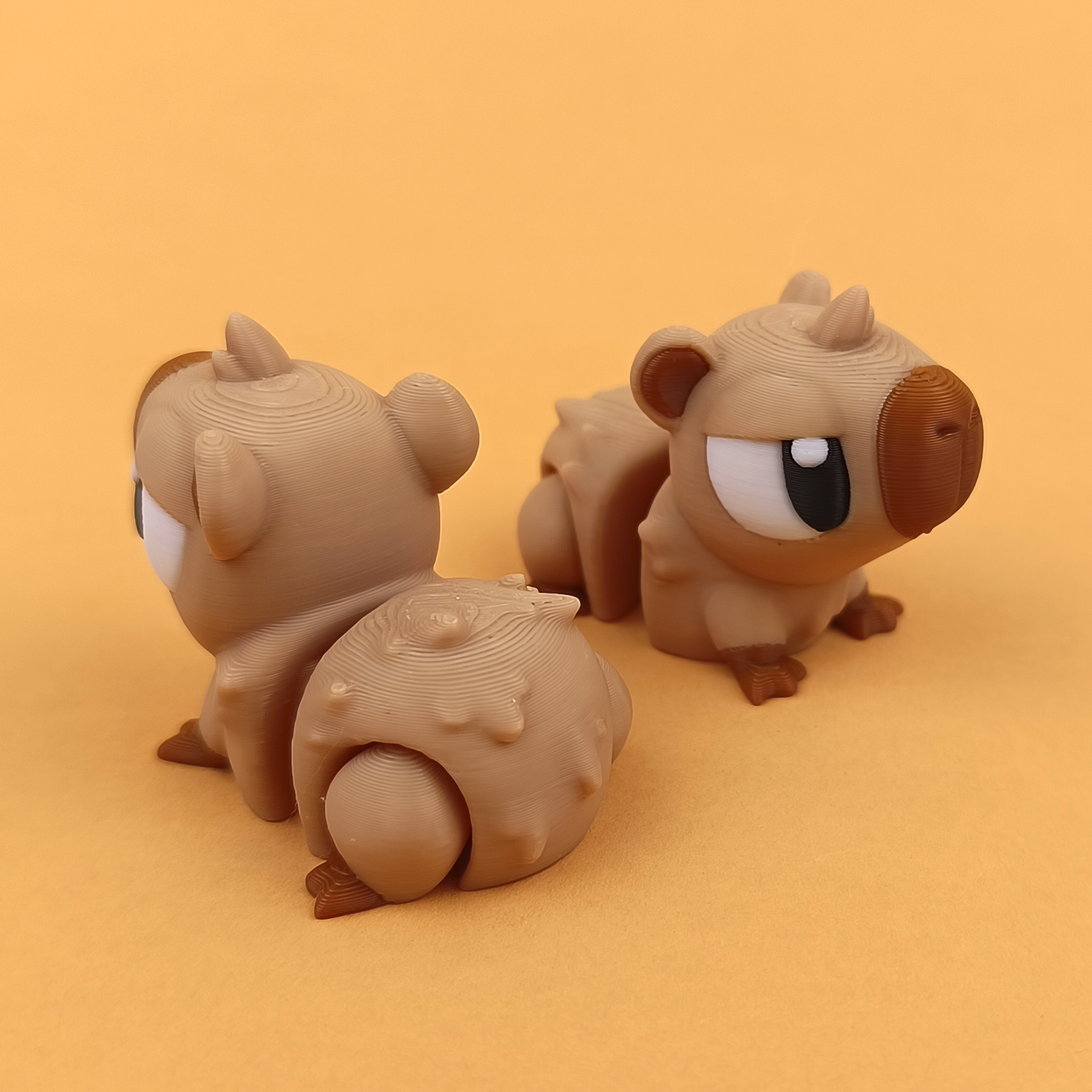Capivara Bebê Articulada