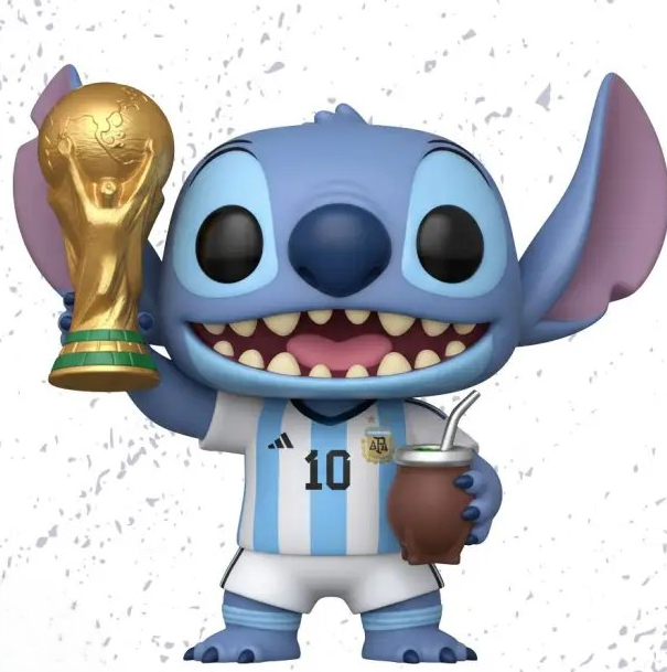 Funko Pop Stitch Champions Worlds Argentina
