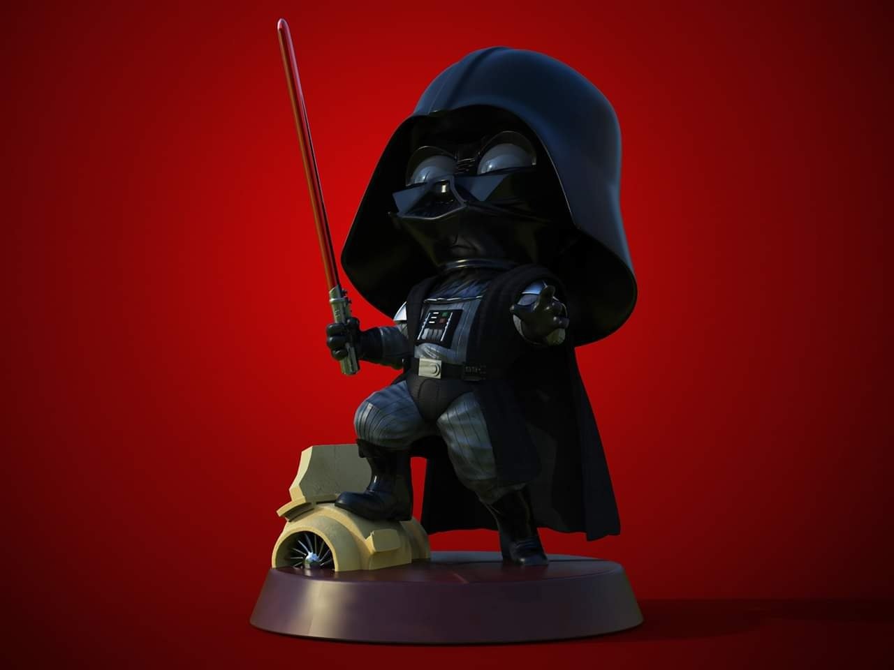 Darth Vader Chibi 2