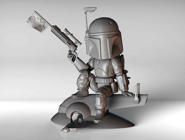Mandalorian Chibi