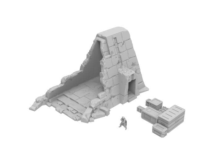 Imperial Terrain - Ancient Ruins Store House and Crates