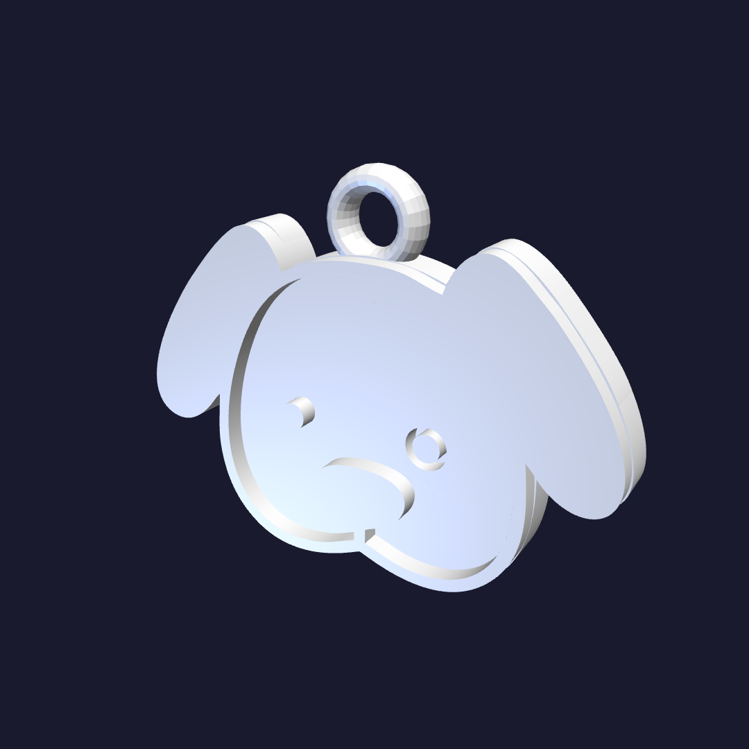 Animal - Dogs Keychain