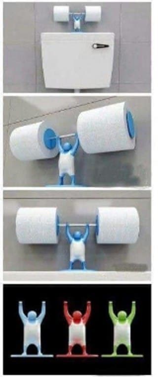 Weightlifter Toilet Paper