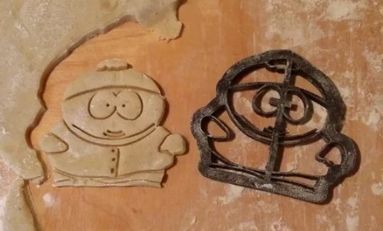 Cartman cookie cutter