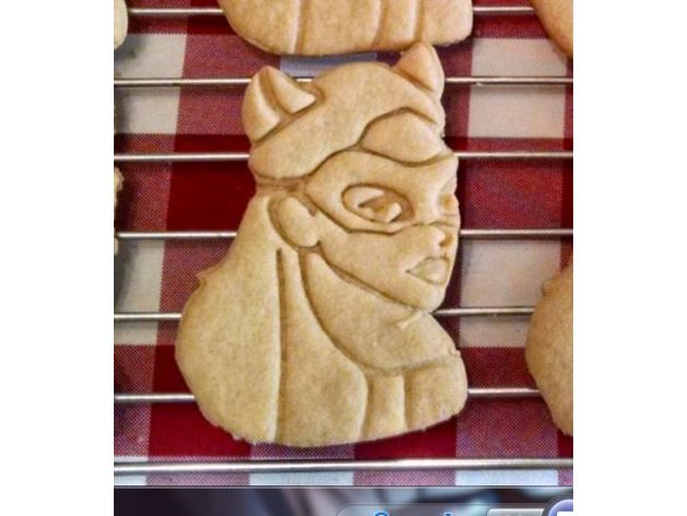 Catwoman Cookie Cutter