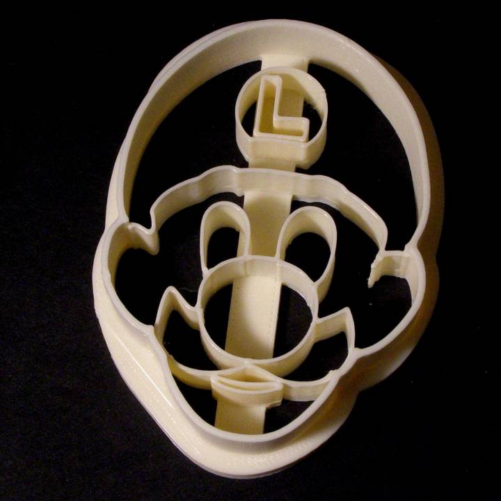 Luigi cookie cutter