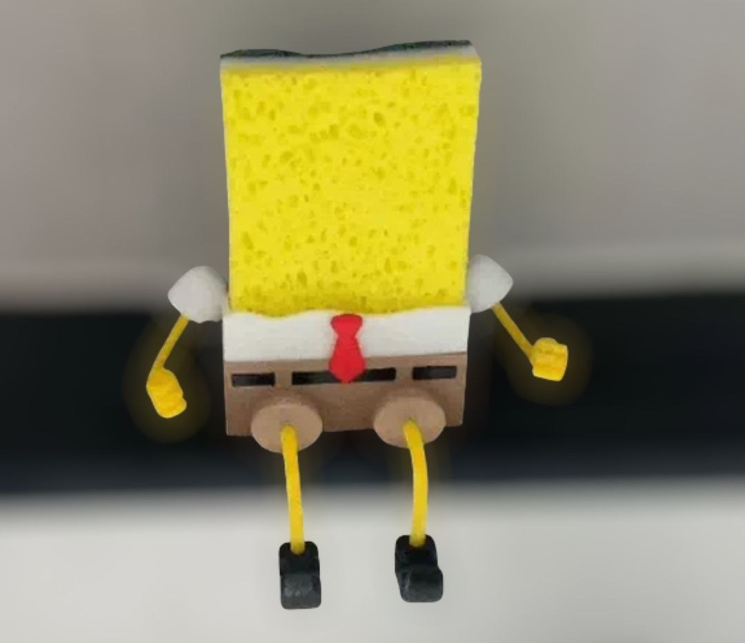 Spongebob sponge holder