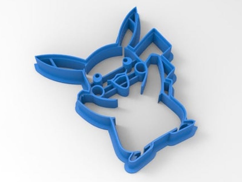 Pikachu cookie cutter