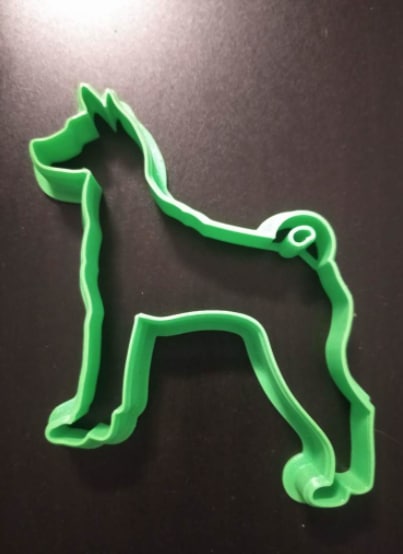 Basenji cookie cutter