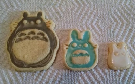 Totoro cookie cutters