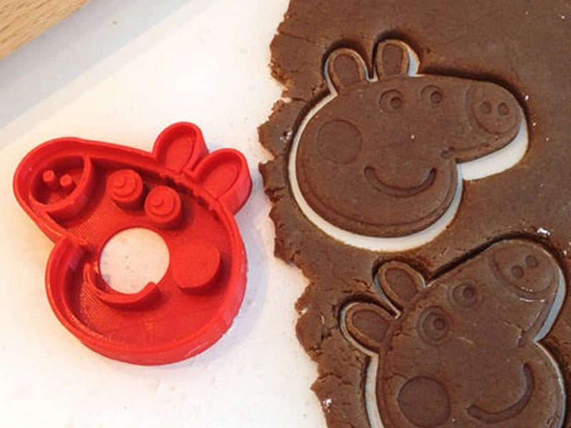 Peppa Pig cookie cutter
