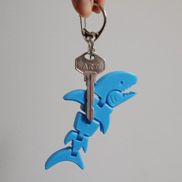 Shark Keychain