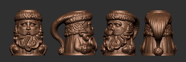Santa mug