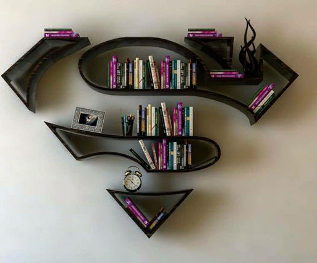 Superman shelves