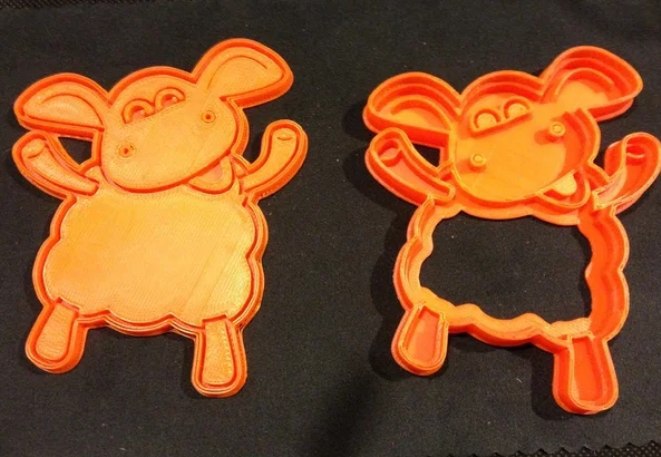 Timmy Time Sheep cookie cutter
