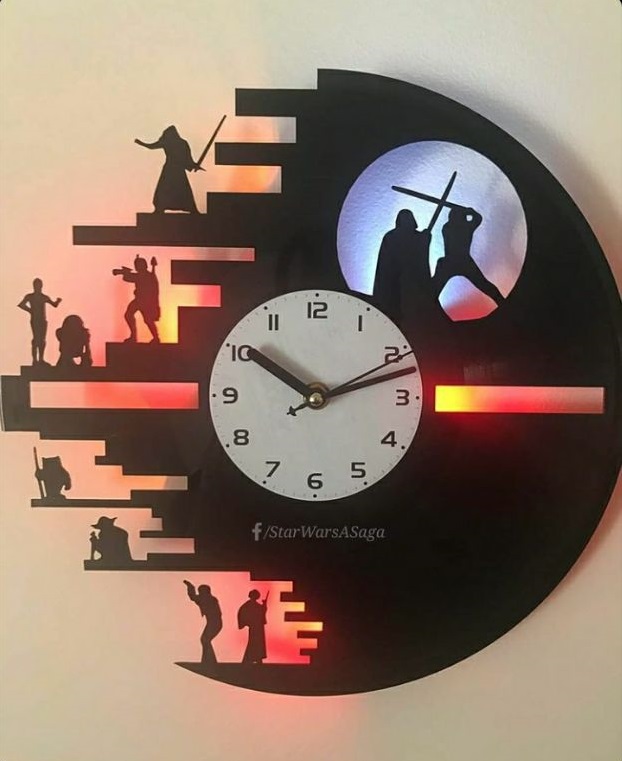 Star Wars Clock
