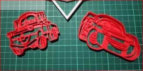 Cars cookie cutters