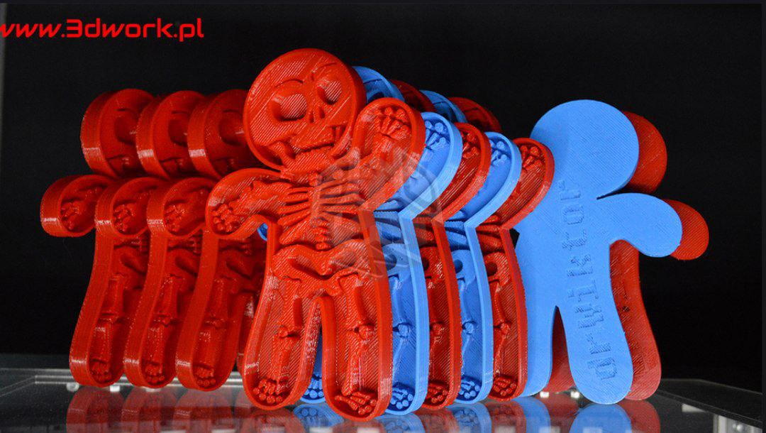 Skeleton Haloween cookie cutter