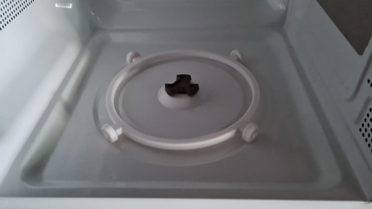 Microwave dish ring