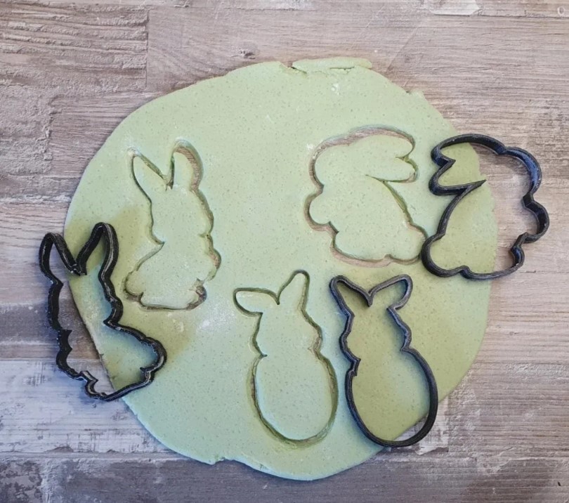 Easter Bunny cookie cutter