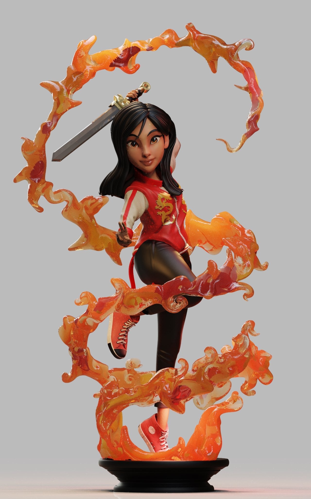 Mulan Among Fire