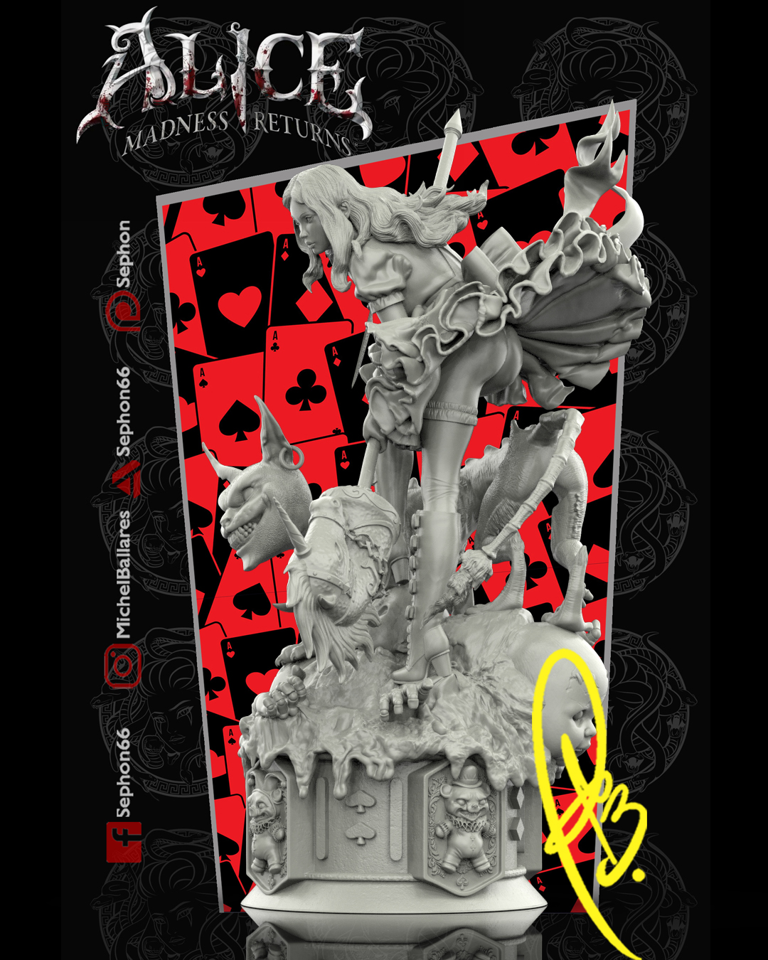 Alice Madness Return Diorama