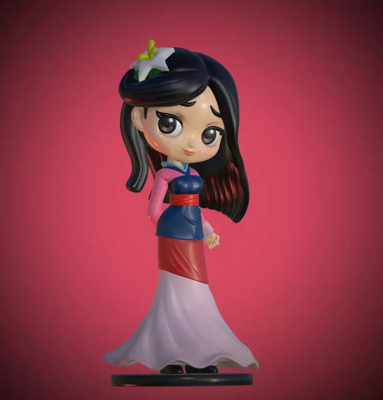 Mulan Cute Small