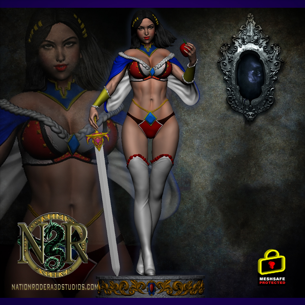 Snow-white With Sword