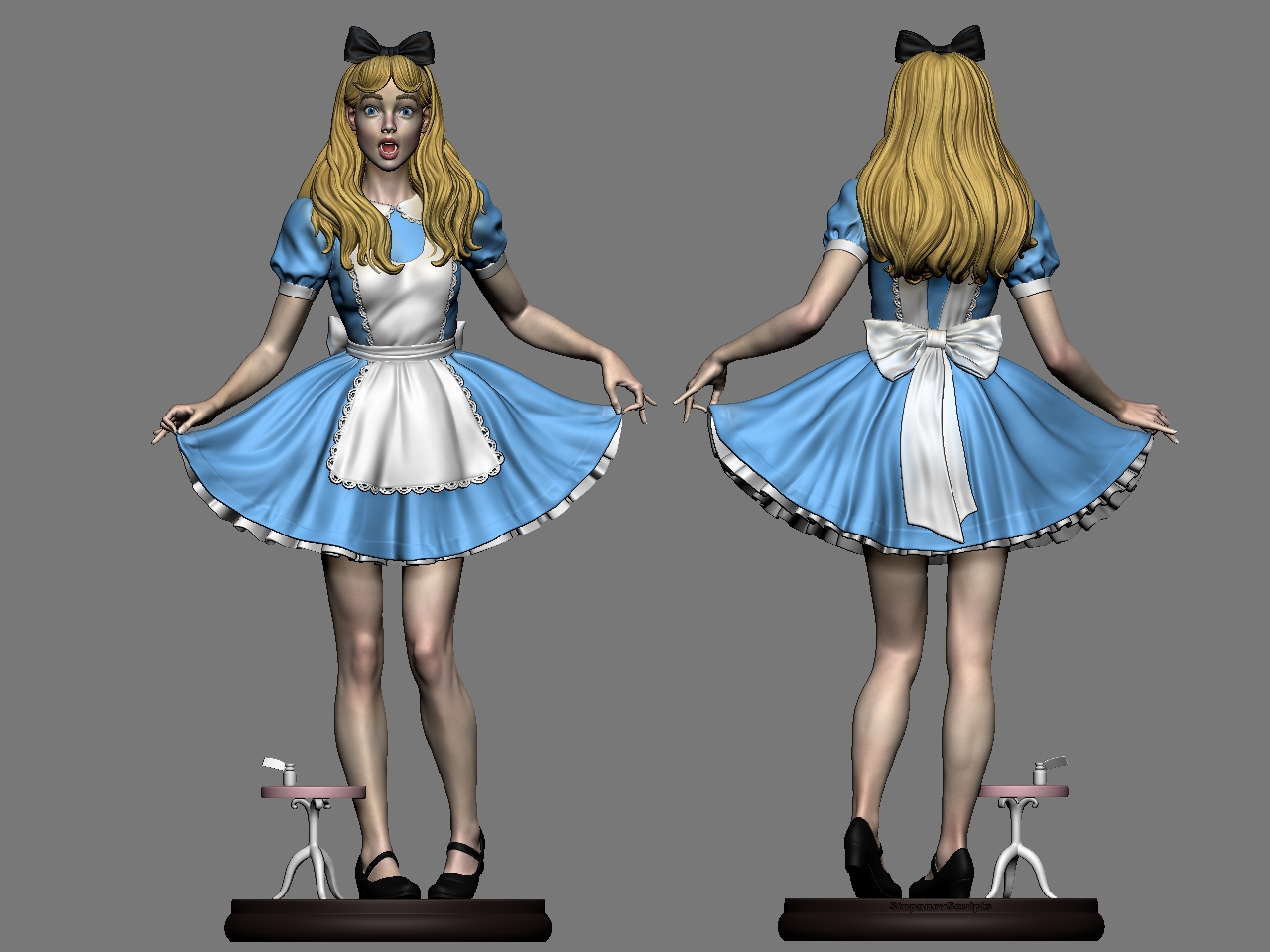 Alice Surprised