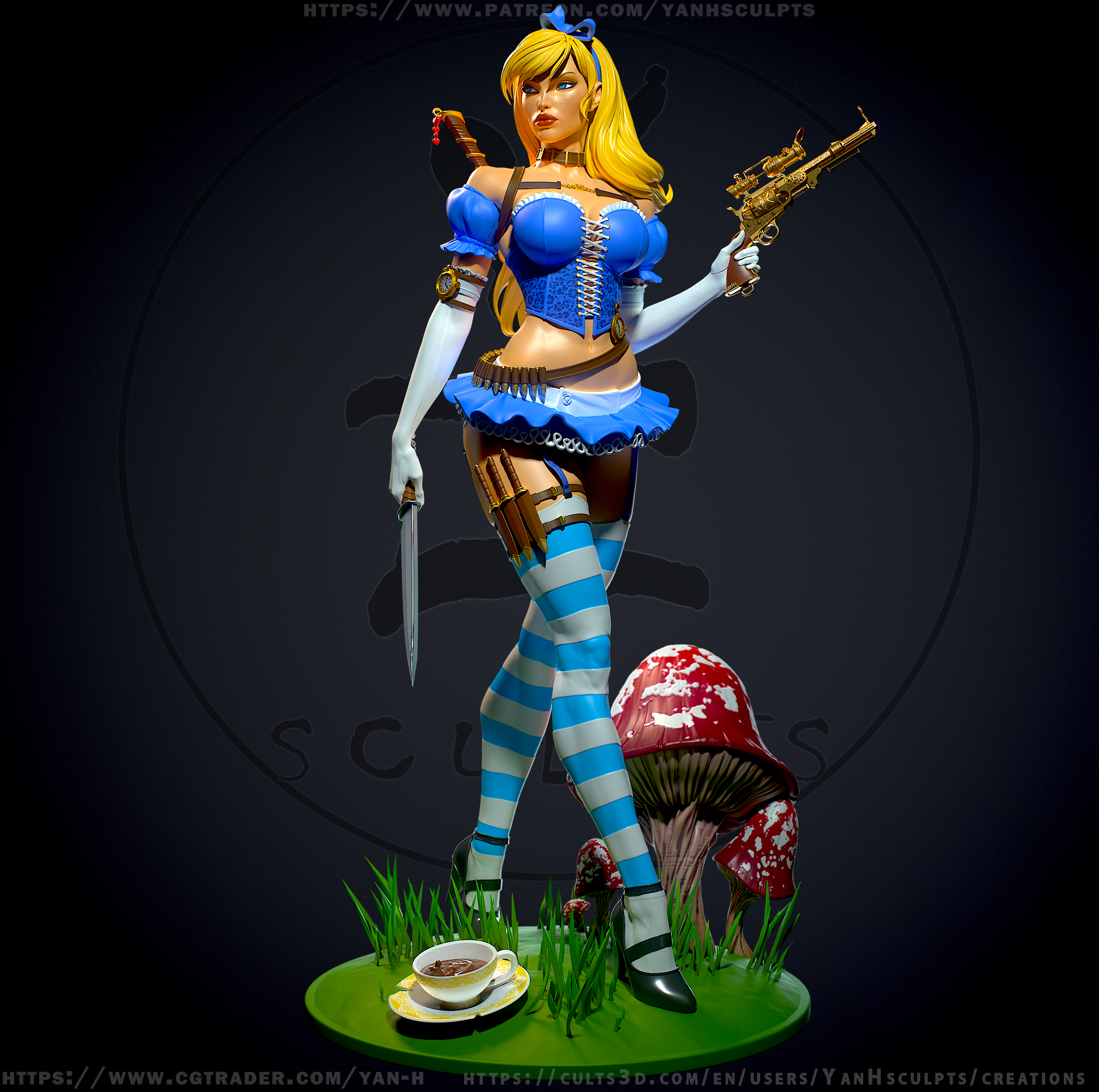 Alice With Pistol +NSFW