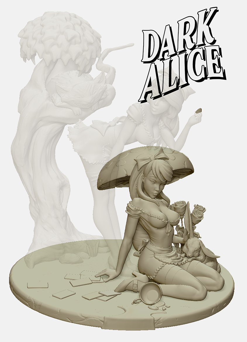 Dark Alice Diorama