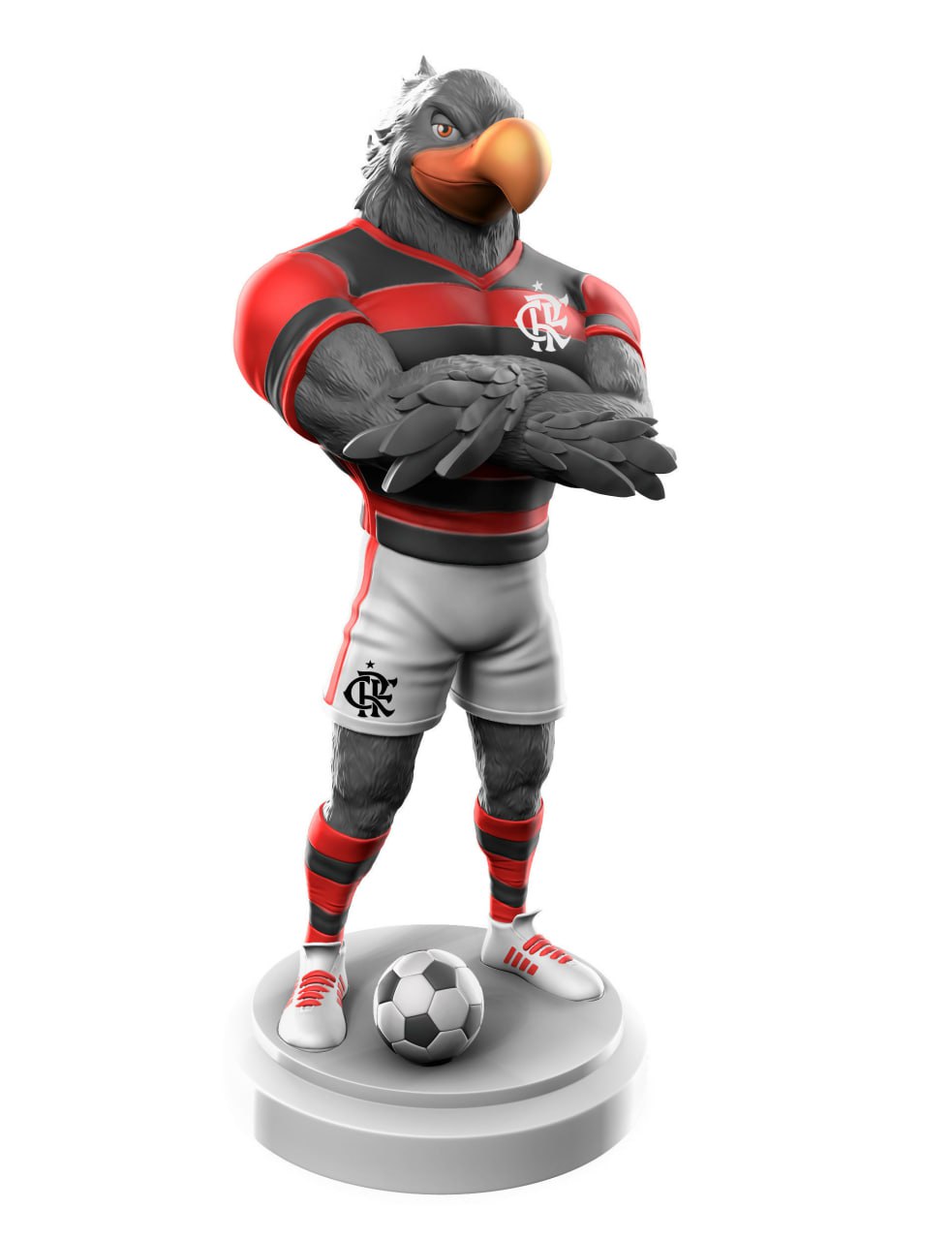 MASCOTE FLAMENGO CRUZADO 2