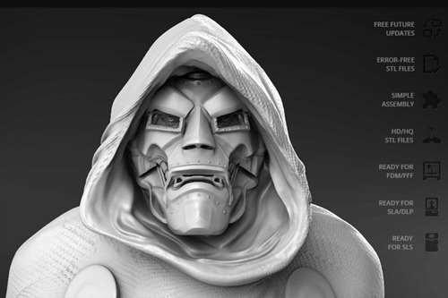 Dr Doom Busto