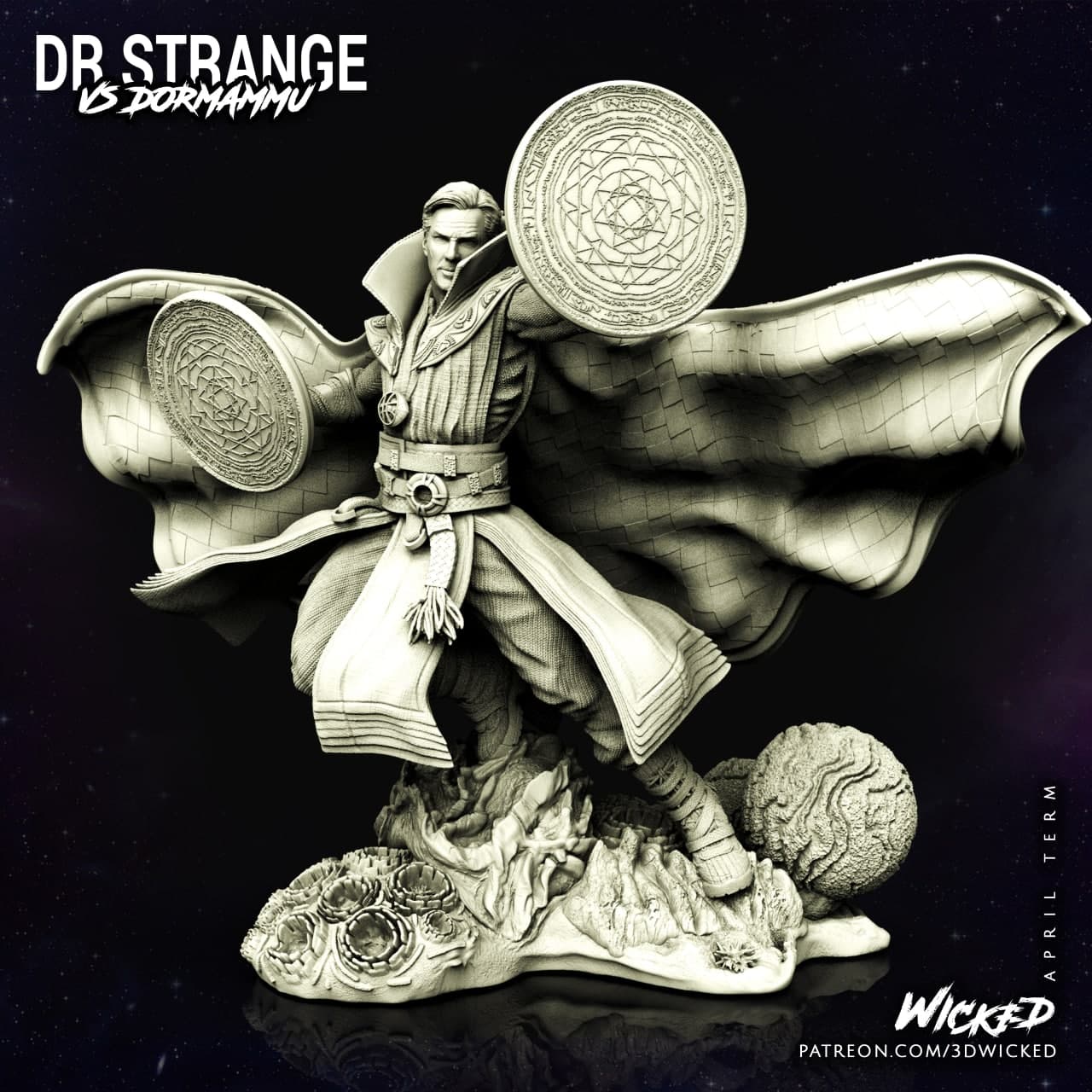 Dr Strange Statue