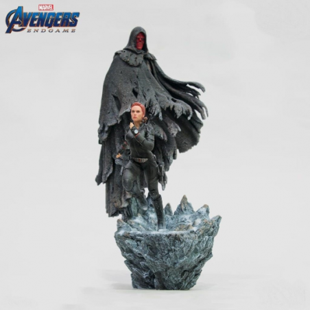 Black Widow and Red Skull Diorama