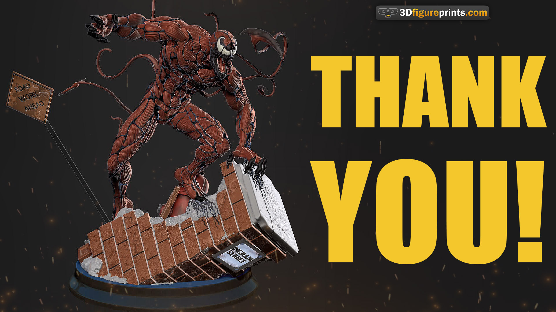 Carnage 3Dfigure