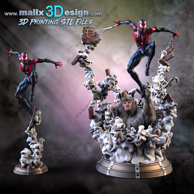Spider-Man Miles Morales -SANIX