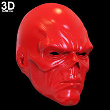 Capacete Caveira Vermelha