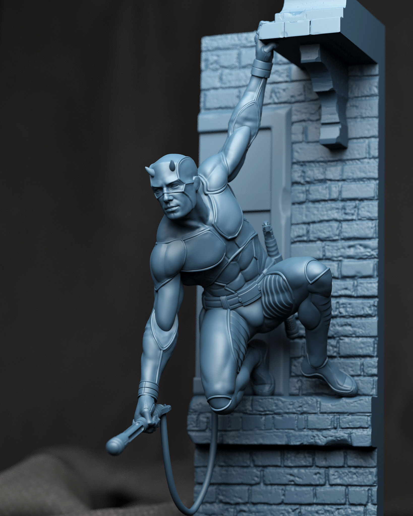 Daredevil on Wall