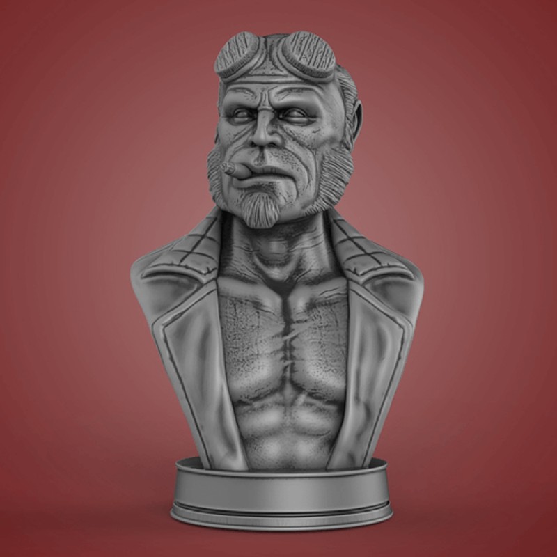 Busto Hellboy