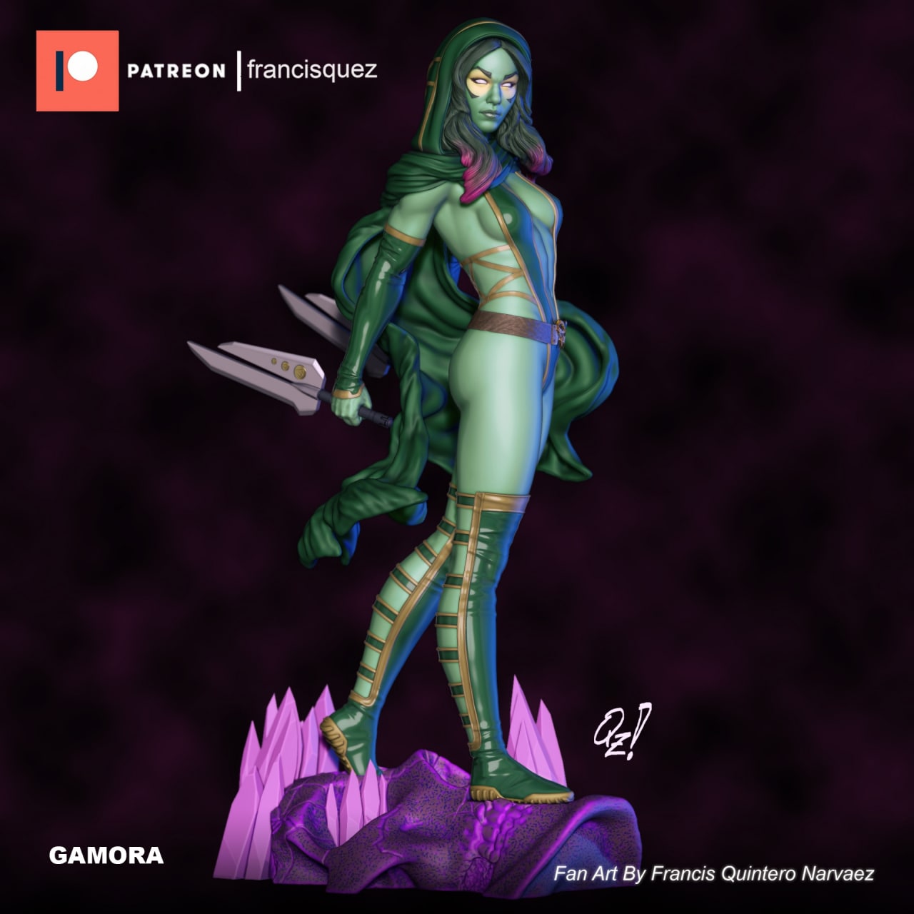 Gamora Francisquez Patreon