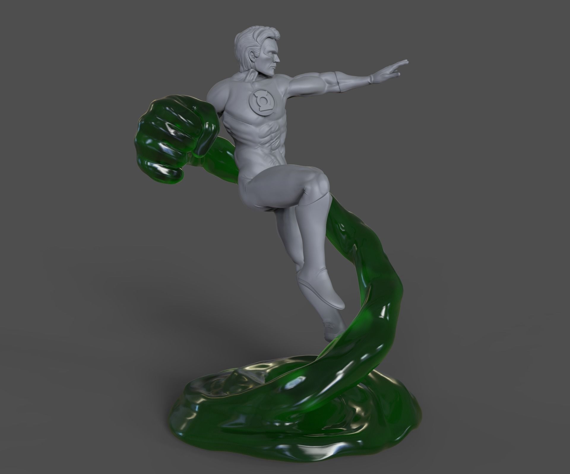 Green Lantern - CGTrader