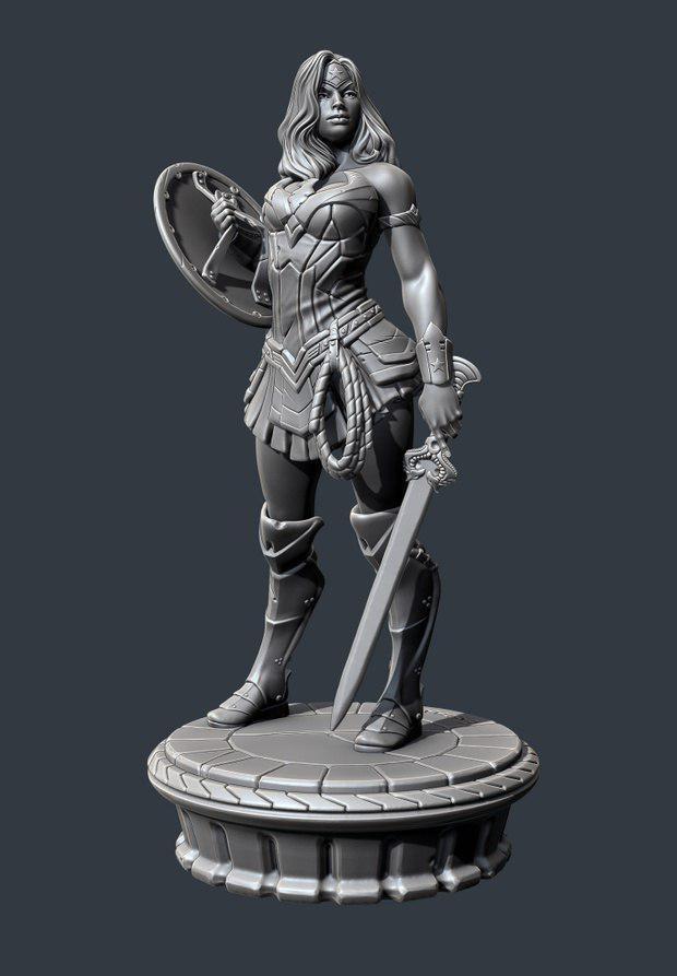 Wonder Woman Statue