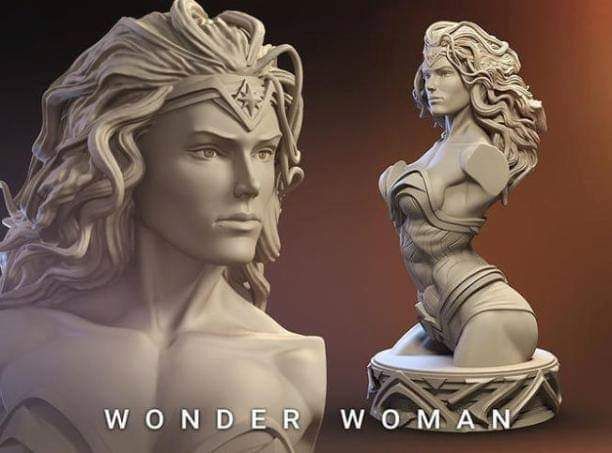 Wonder Woman Bust - TSABER
