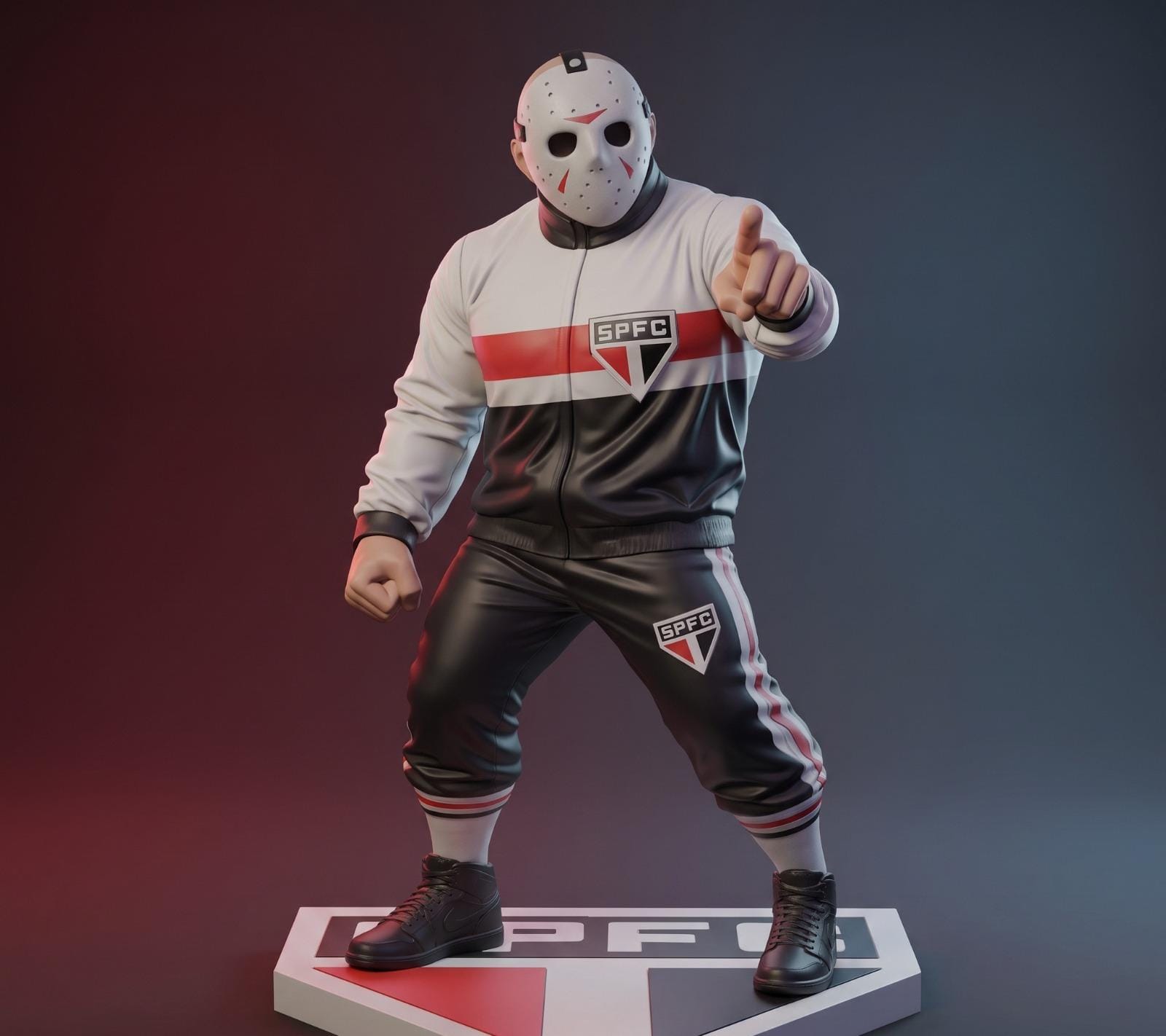 Mascote Jason São Paulo