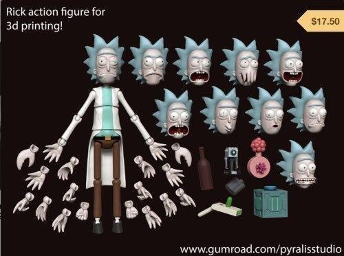 Rick Action Figure